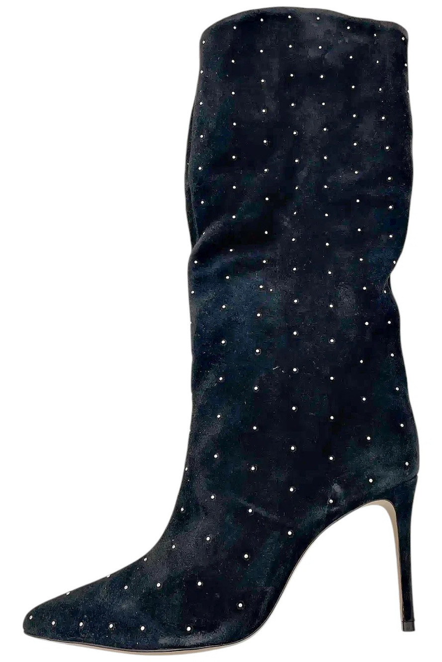 Schutz Women's Maryana Studs Boots Black - Medium - Picture 2 of 2